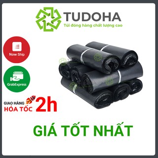 Túi gói hàng - Túi đóng hàng - Túi gói hàng niêm phong - Túi đóng hàng niêm phong màu đen - tuigoihang - TUDOHA
