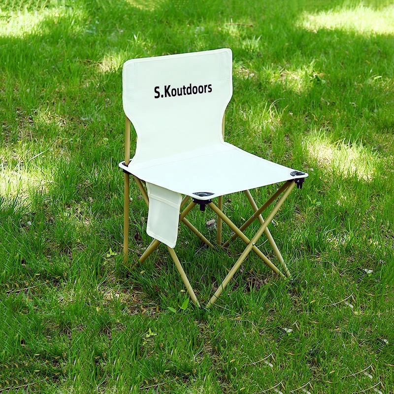 Ghế Tựa Lưng Xếp Gọn Cao Cấp Tiện Lợi S.koutdoors - Ghế Dã Ngoại Câu Cá Kèm Túi Đựng
