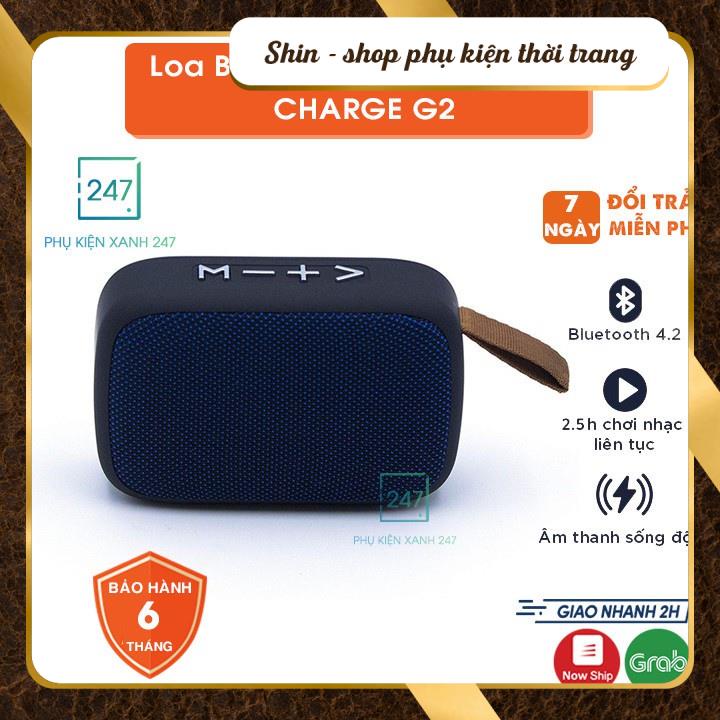 Loa Bluetooth Mini Loa Cầm Tay Nhỏ Gọn Nghe Nhạc Không Dây Cắm Usb Và Thẻ Nhớ Gutek Charge G2 - Shin Shop