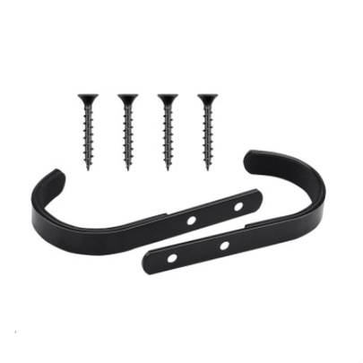 Set 2 Móc Treo Đồ Gắn Tường Bằng Thép Không Gỉ Chống Trầy Xước