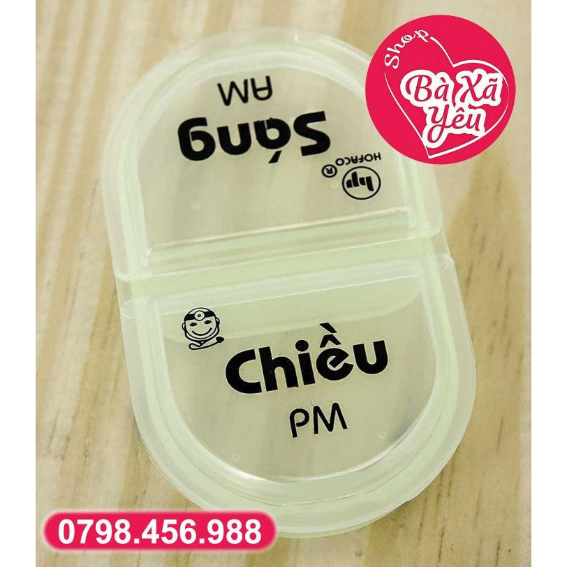 Combo 3 hộp chia thuốc mỗi ngày bỏ túi tiện lợi - BX1474