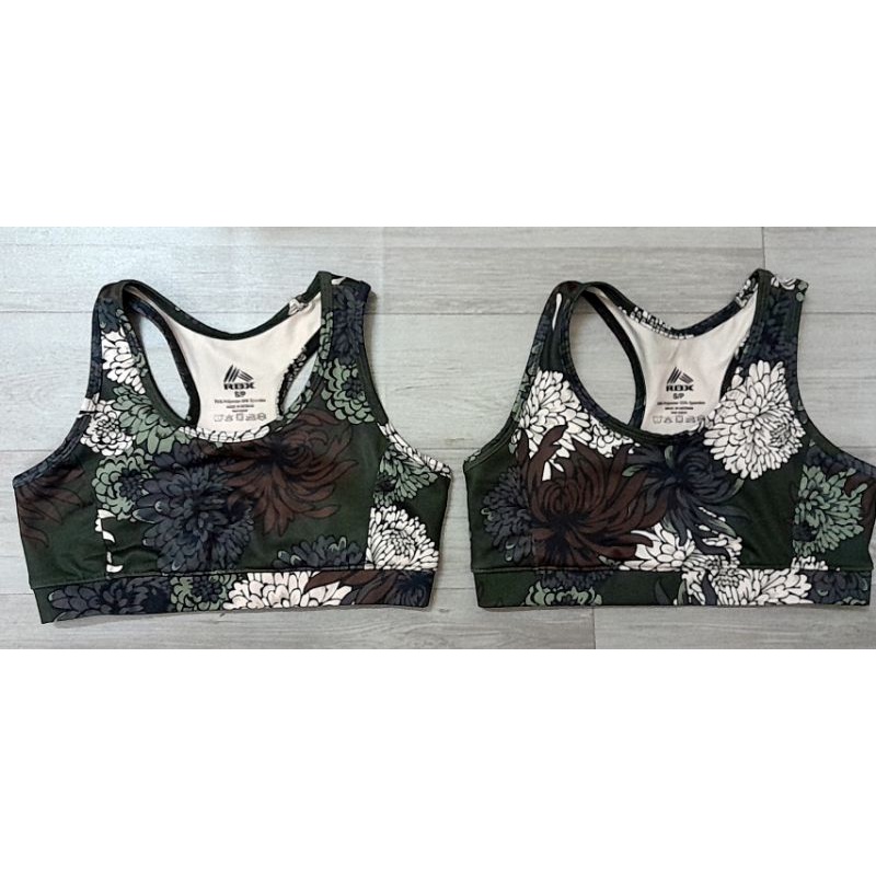 Set bộ tập gym nữ VNXK set sport bra yoga quần in hoạ tiết hoa cúc nhiệt đới xuất khẩu dư xịn