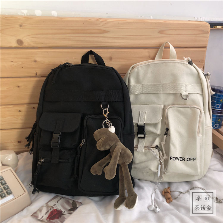 Ba Lô Đi Học/Du Lịch Phong Cách Harajuku Nhật Bản Cá Tính Cho Nữ