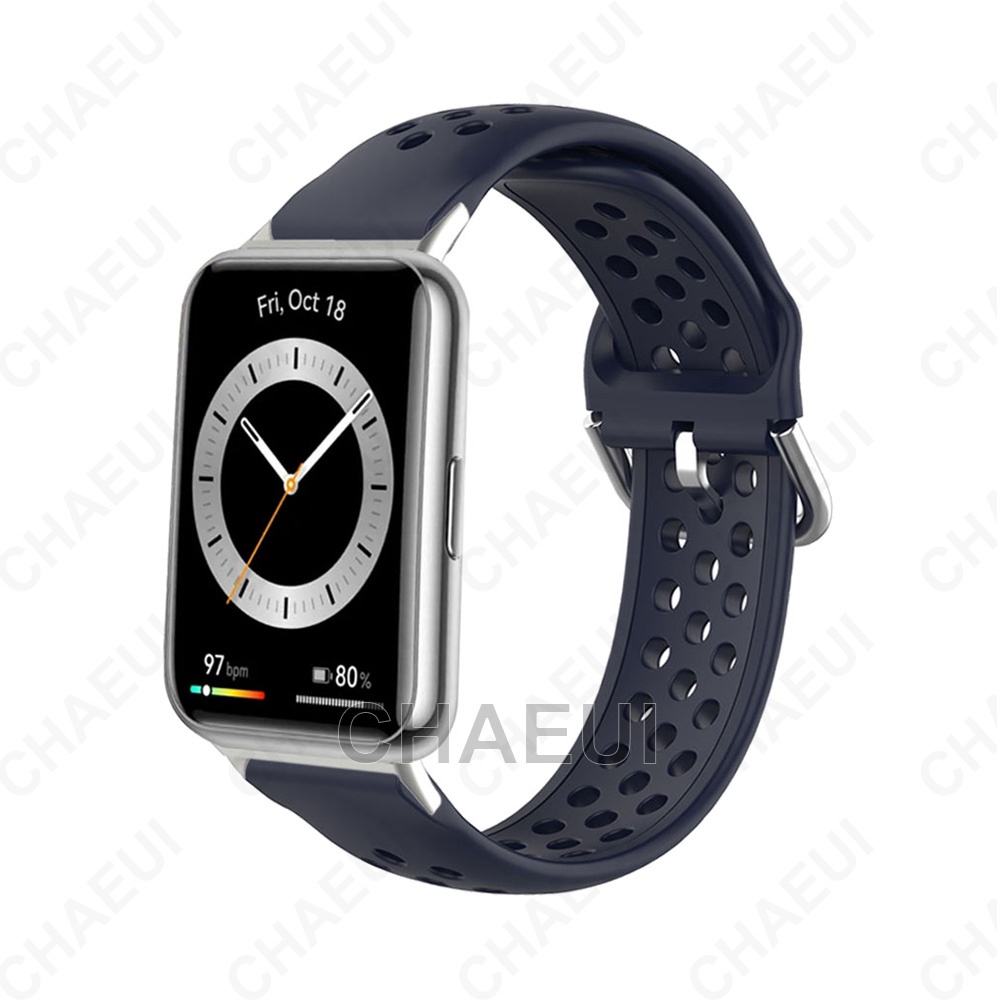 Dây Đeo Silicone Cho Đồng Hồ Thông Minh Huawei Watch Fit 2