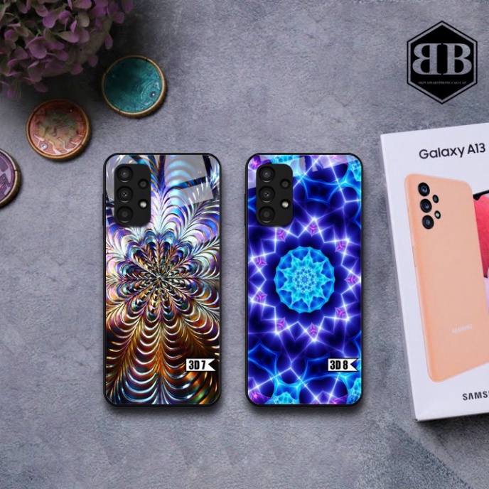 Ốp lưng kính cường lực Samsung Galaxy A13 in hình theo yêu cầu