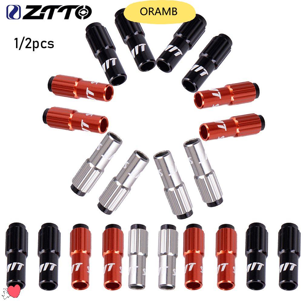 Bộ 1/2 Đầu Nối Dây Phanh Xe Đạp Có Thể Điều Chỉnh Kèm Ốc Vít Điều Chỉnh 3 Màu Cho Xe Đạp Leo Núi