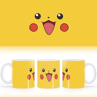 Cốc sứ uống trà cà phê pikachu cốc sáng tạo mẫu mới