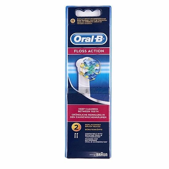 Bộ 2 đầu bàn chải điện Oral-B Floss action