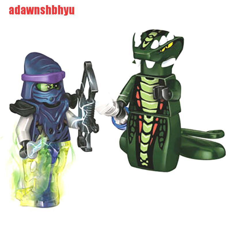 Set 24 Mô Hình Đồ Chơi Các Nhân Vật Trong Game "Ninjago"