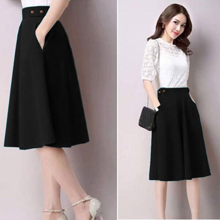 Chân váy xòe công sở- XẢ KHO