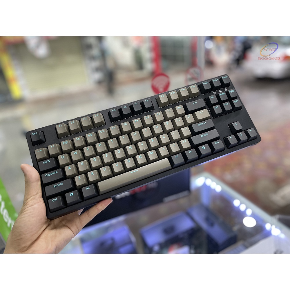 Bàn phím cơ E-Dra EK387 Pro Gateron switch Keycap PBT Double shot