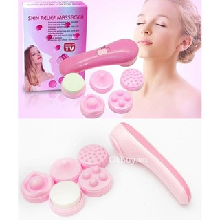 Máy Massage mặt 5in1 tiện dụng