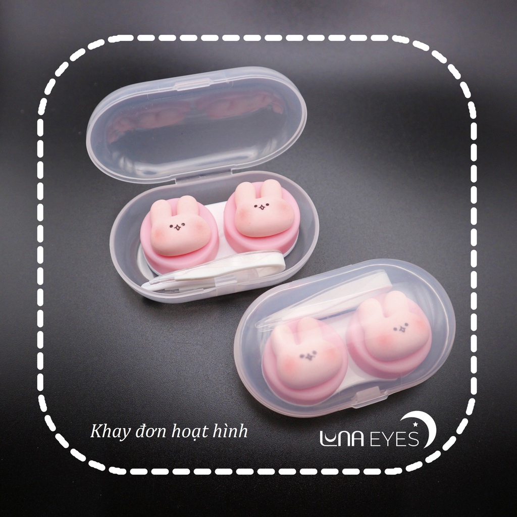 Khay Đơn Hoạt Hình LUNAEYES kèm dụng cụ đeo Jolly