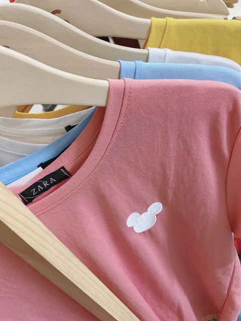 ÁO PHÔNG GIẤY CỔ TRÒN THÊU Nữ siêu mát | BigBuy360 - bigbuy360.vn