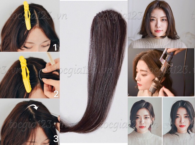 TÓC MÁI DÀI HÀN QUỐC/ MÀI GIẢ LAYER CHO NỮ TỈA LƠI