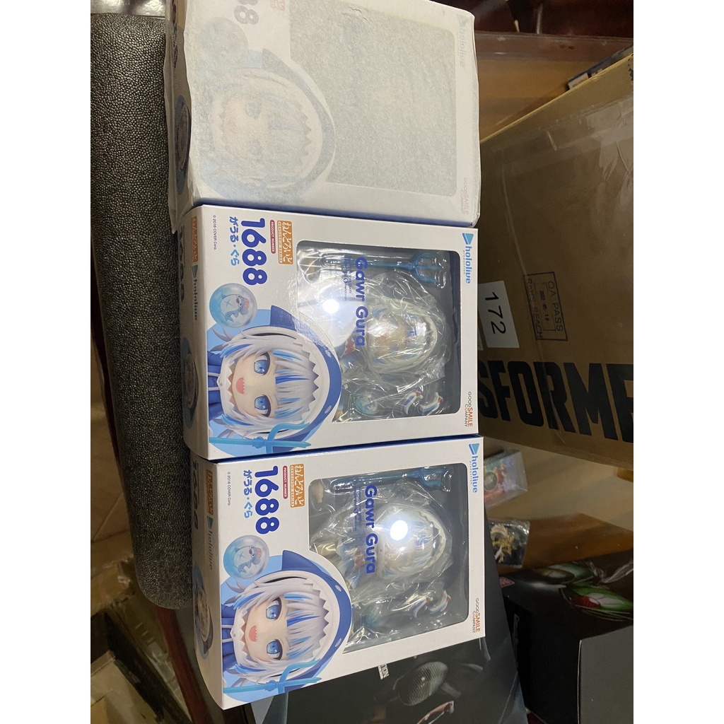 Mô hình chính hãng Nendoroid Gawr Gura Hololive có sẵn