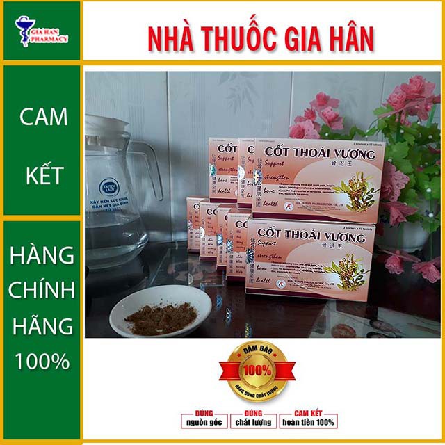 Cốt Thoái Vương Giảm Đau Nhức và Hỗ Trợ Trị Bệnh Xương Khớp