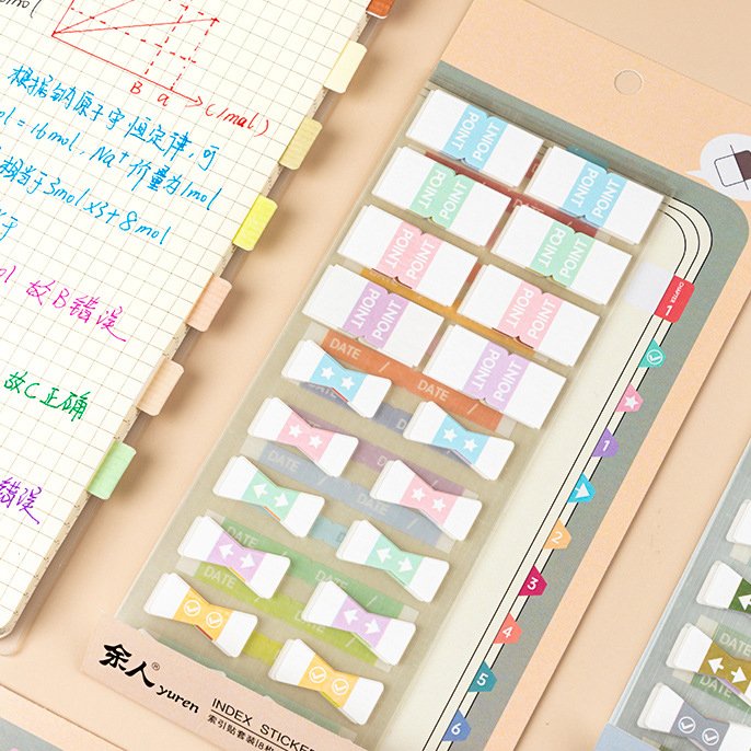 Sticker đánh dấu siêu dễ thương trang trí sổ tay, scrapbook, planner,... [ 088 ]