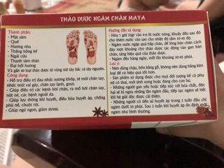 Thảo dược ngâm chân MAYA