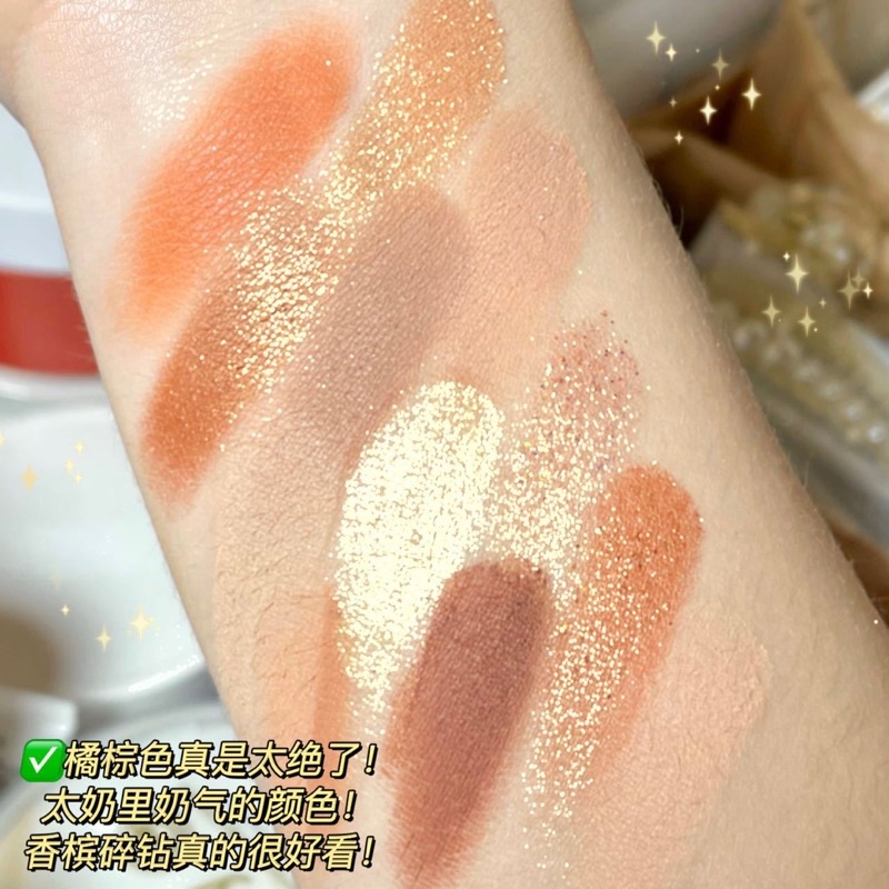 Phấn Mắt, Má Hồng, Bắt Sáng Angel Dupe Colorrose - Eyeshadow, Blush, Highlight Palette