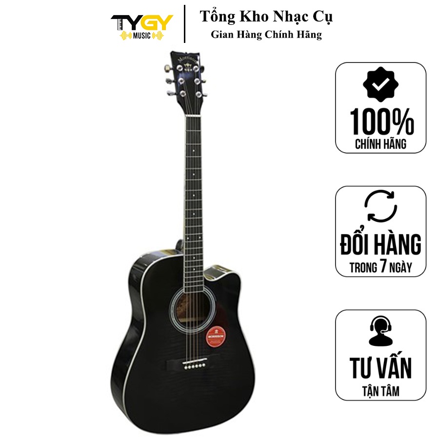 Đàn Guitar Acoustic Morrison 405CBK - Tặng Kèm Bao Đàn,Capo,Pick