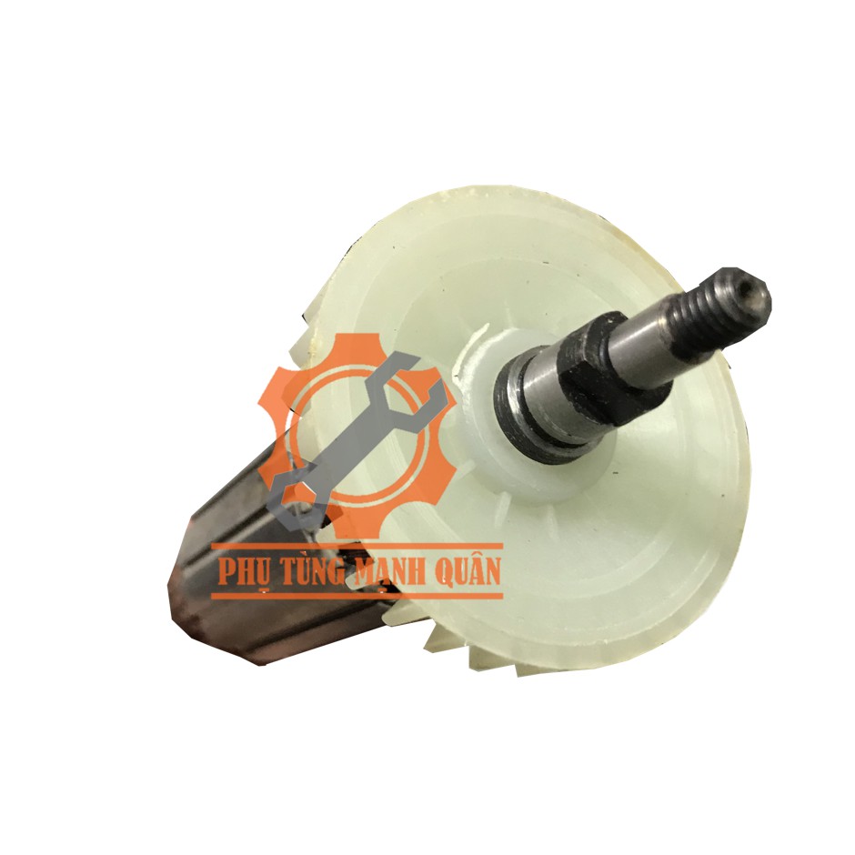 Rotor/ruột máy mài KEN ren - 9913 DCS tặng kèm chổi than cao cấp
