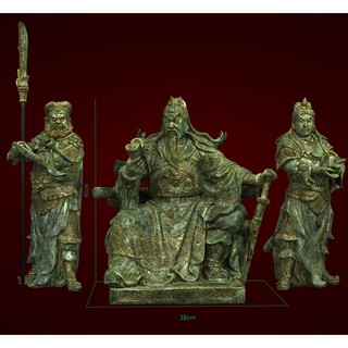 Tượng Quan Công -Xưởng E3D - Quan Thánh Đế Quân - QC 051