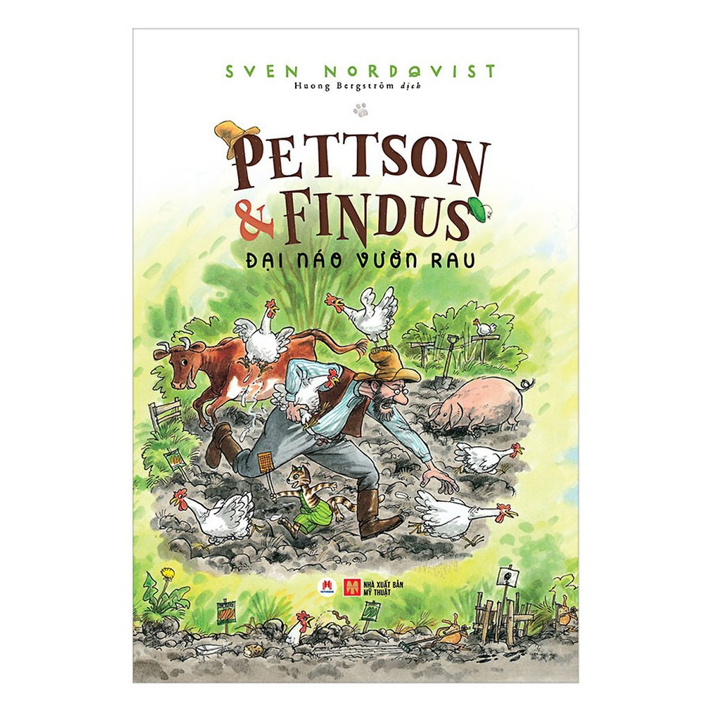 Sách - Pettson Và Findus: Đại Náo Vườn Rau