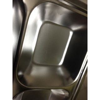 KHAY CƠM PHẦN 4 Ô CẠN INOX