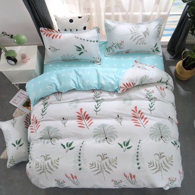 Trọn bộ chăn ga gối poly nhập mẫu mới