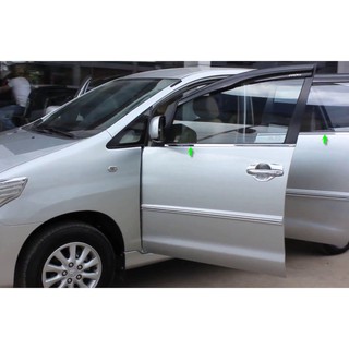 nẹp chân kính inox Innova 2007 2008 2009 2010 2011 2012 2013 2014 2015