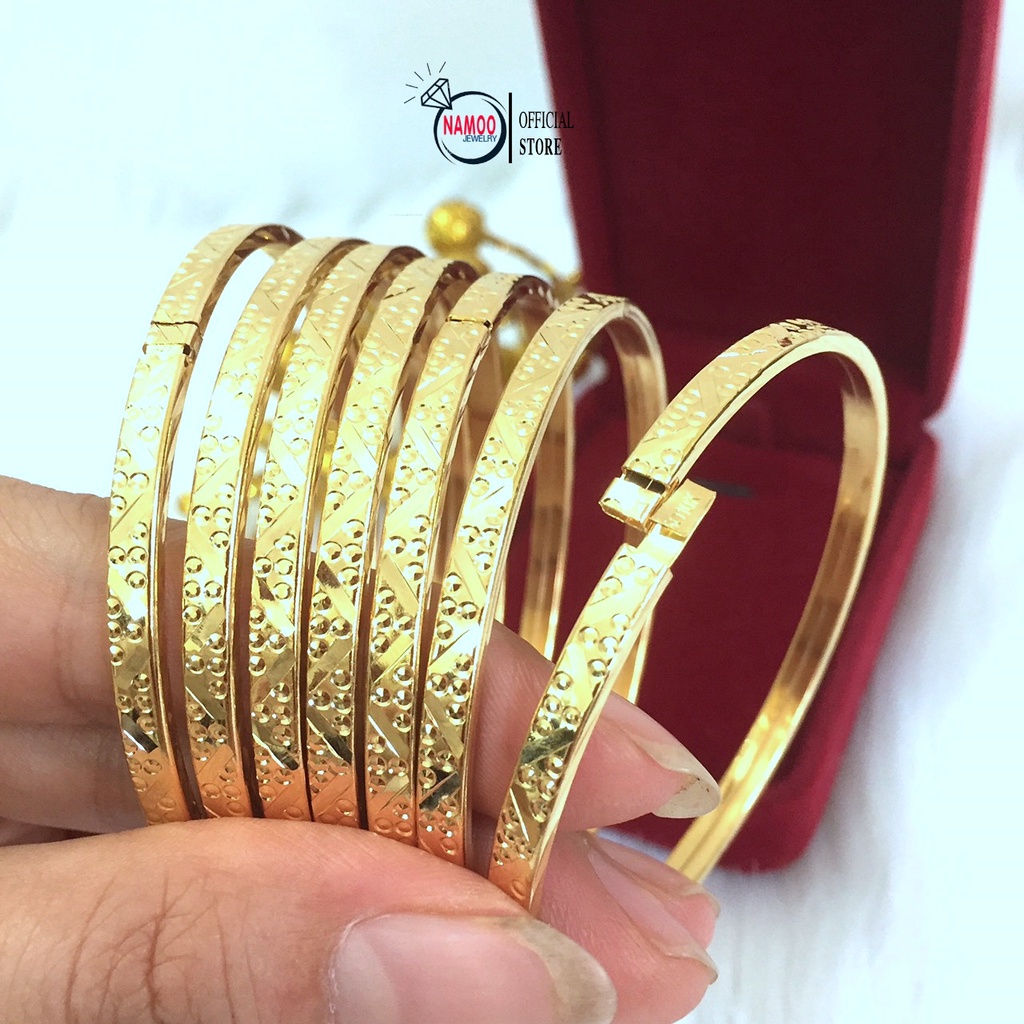 Ximen Nữ L116 Vòng Tay Khóa Lưỡi Gà Hàng Cao Cấp 1 bộ 7 chiếc
