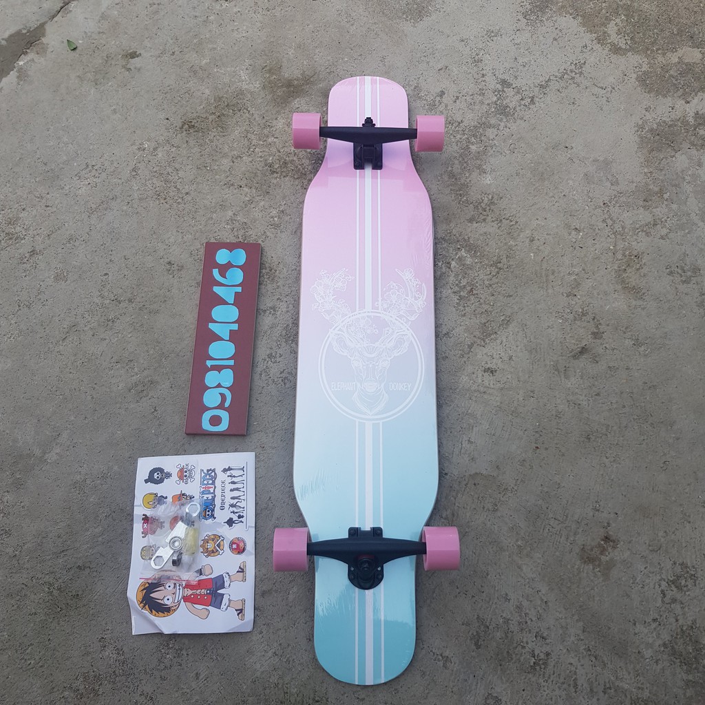 [BIG SALE] SẴN Ván trượt LONGBOARD cao cấp Dancing 110x25cm