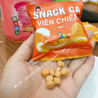 Snack cá viên chiên 1 bịch 55gói