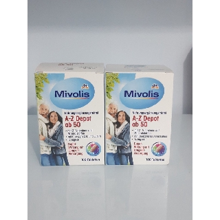 VIÊN UỐNG TỔNG HỢP MIVOLIS A-Z DEPOT CHO NGƯỜI TRÊN 50 TUỔI