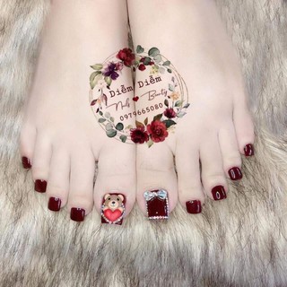 Charm nơ đính móng CN03