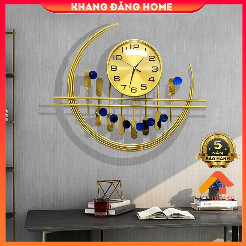 Đồng Hồ Treo Tường Decor Trang Trí Phòng Khách, Phòng Ngủ Sang Trọng KD2129