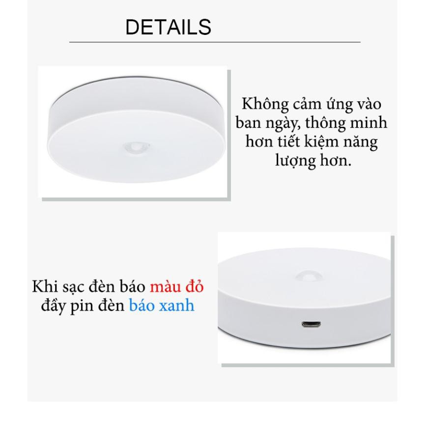Đèn cảm ứng thông minh không dây cho tủ quần áo, cầu thang, phòng ngủ,...