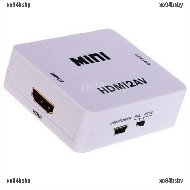 Đầu chuyển đổi video HDMI sang RCA AV CVBS 3RCA 1080P tiện dụng | BigBuy360 - bigbuy360.vn