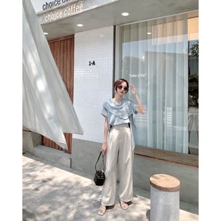 Áo Lụa Voan Khăn Vạt Vai🥂