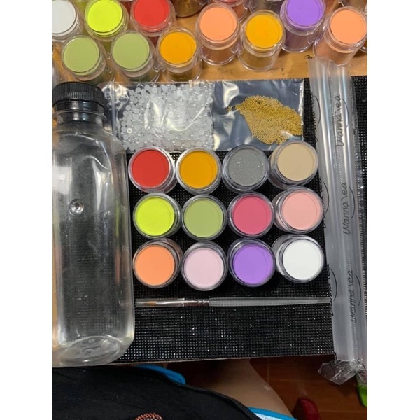 sét bột nặn hoa đầy đủ không thiếu thứ gì luôn