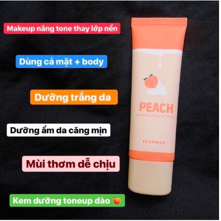 KEM ĐÀO PEACH NÂNG TONE TRẮNG DA CỦA HÀN QUỐC DÙNG SIÊU THÍCH | BigBuy360 - bigbuy360.vn