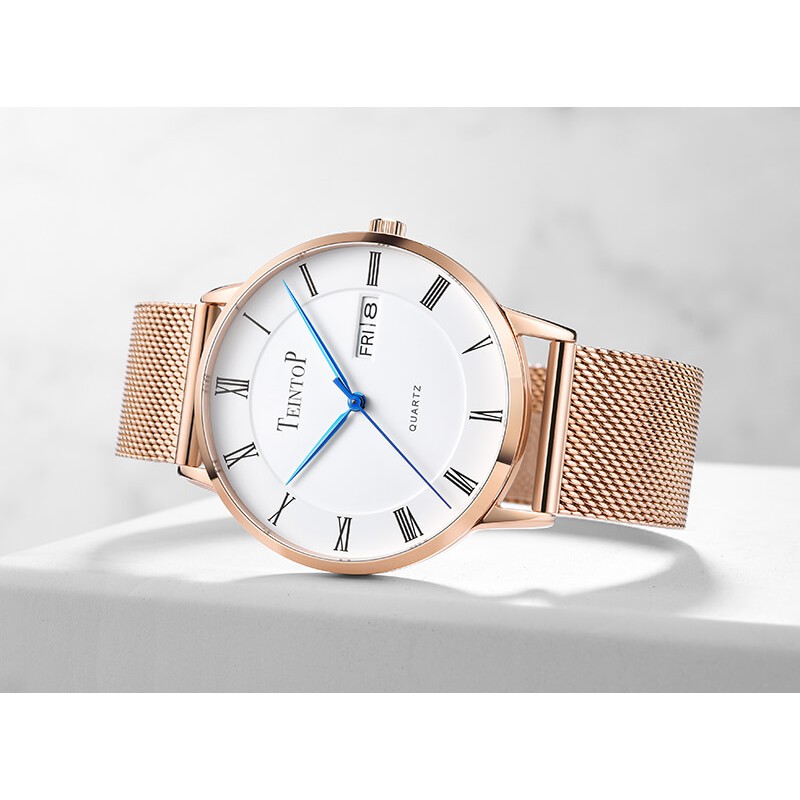 Đồng hồ nam chính hãng Teintop T7016-11 hàng mới ,Kính sapphire ,chống xước ,Chống nước 30m,Máy Quartz,Bảo Hành 12 Tháng