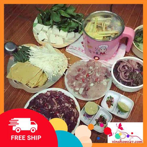 NỒI ĐIỆN ĐA NĂNG SIÊU TỐC KÈM CHỨC NĂNG HẤP ĐỒ 2 TẦNG 18CM (1.8L). | BigBuy360 - bigbuy360.vn