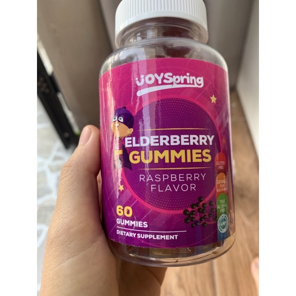 Joyspring Elderberry kẹo dẻo 60 viên