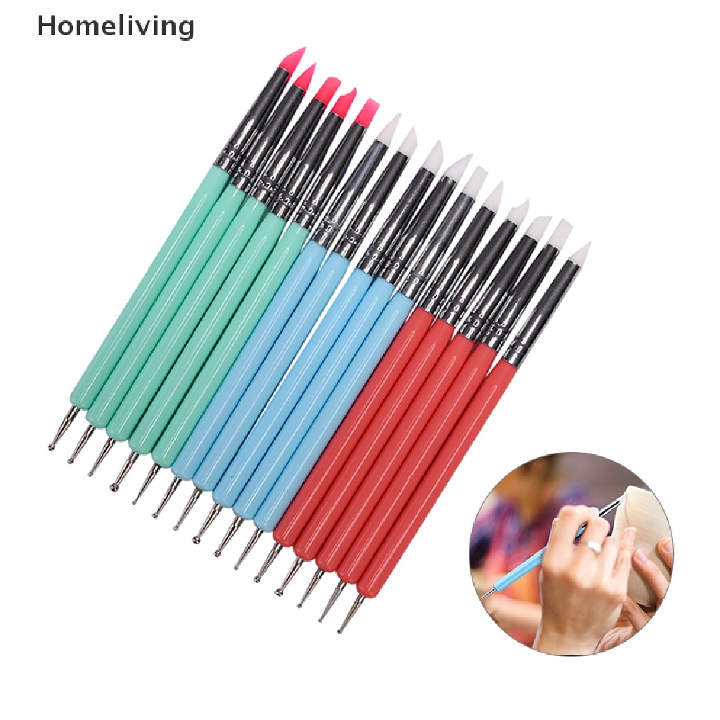 Bộ 5 Dụng Cụ Điêu Khắc Tạo Hình Đất Sét 2 Chiều DIY