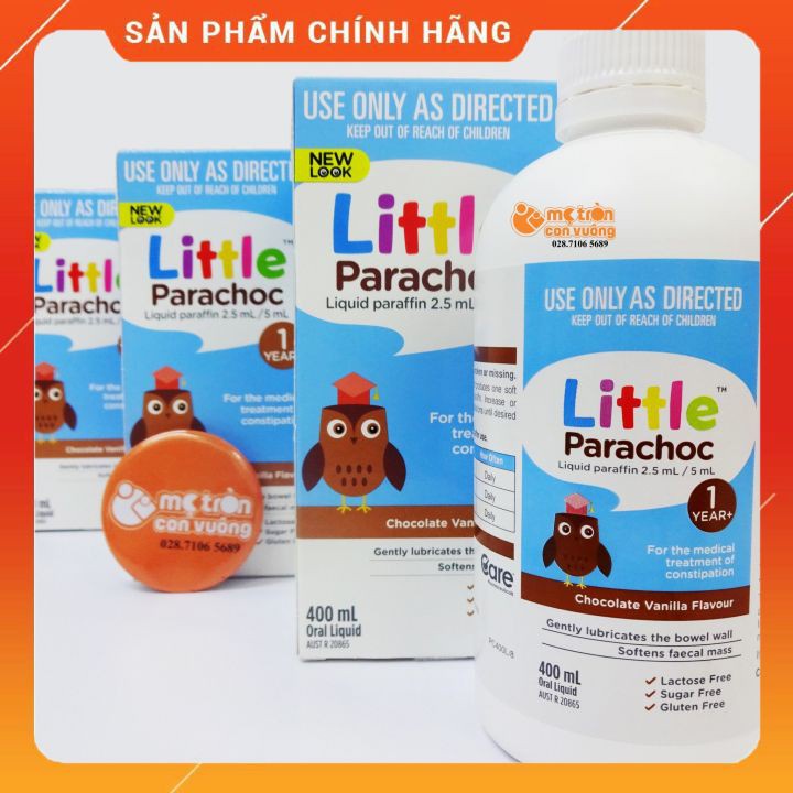 Siro táo bón Little Parachoc Úc cho bé 𝐍𝐄𝐖 giá tốt mẫu mới 2021