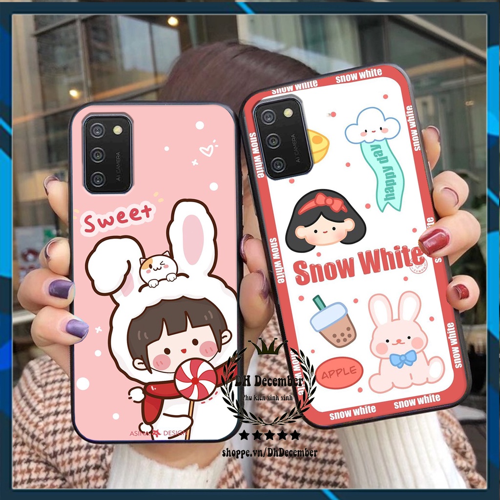Ốp lưng Samsung A02S / A03S in hình 3D lucky, gấu Brick xinh xắn - KHÔNG NÊN BỎ LỠ