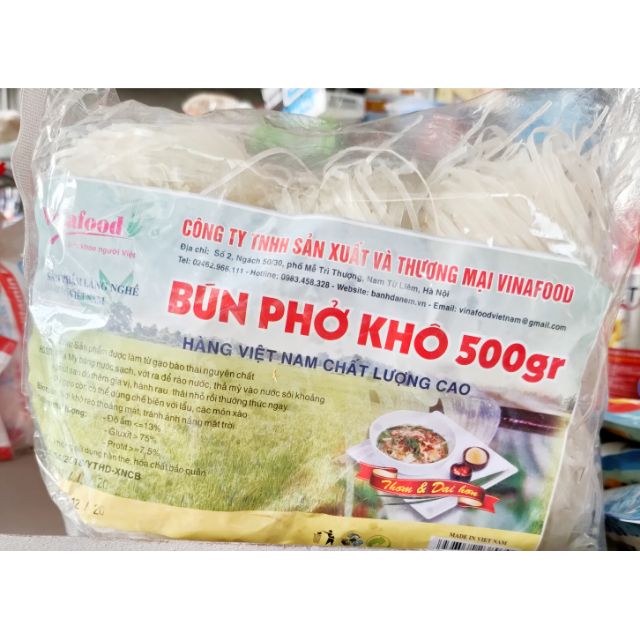 1kg BÚN PHỞ KHÔ SIÊU NGON