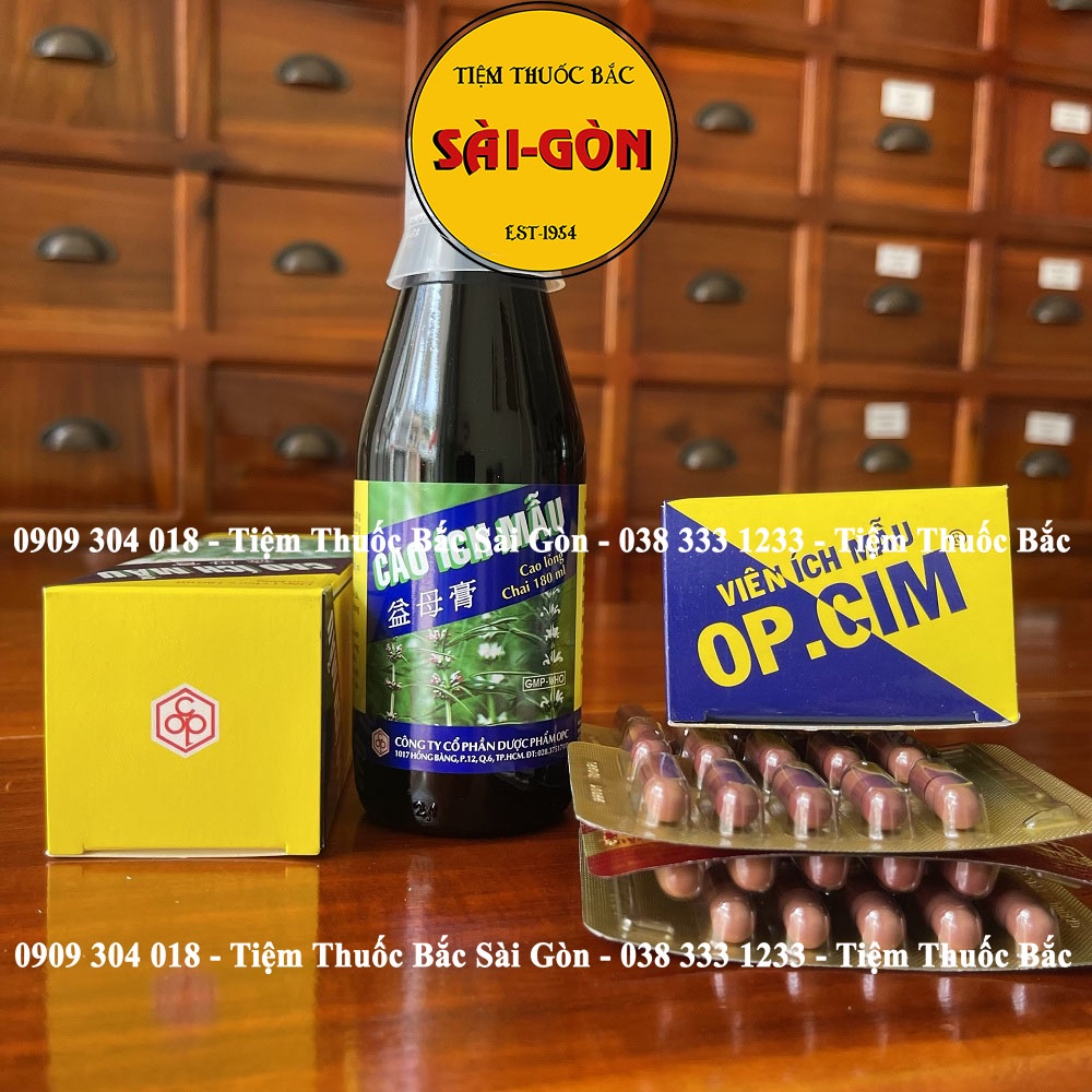 Cao Ích Mẫu OPC  - Tiệm Thuốc Bắc Sài Gòn